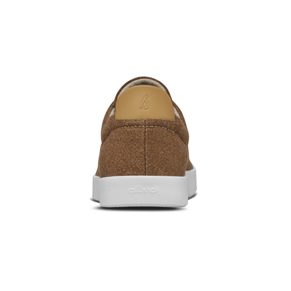 Allbirds Men\'s Sneakers Brown - Wool Pipers - 92375WHUB